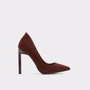Aldo “kennedi” heel. Elegant chocolate brown Women's Heels